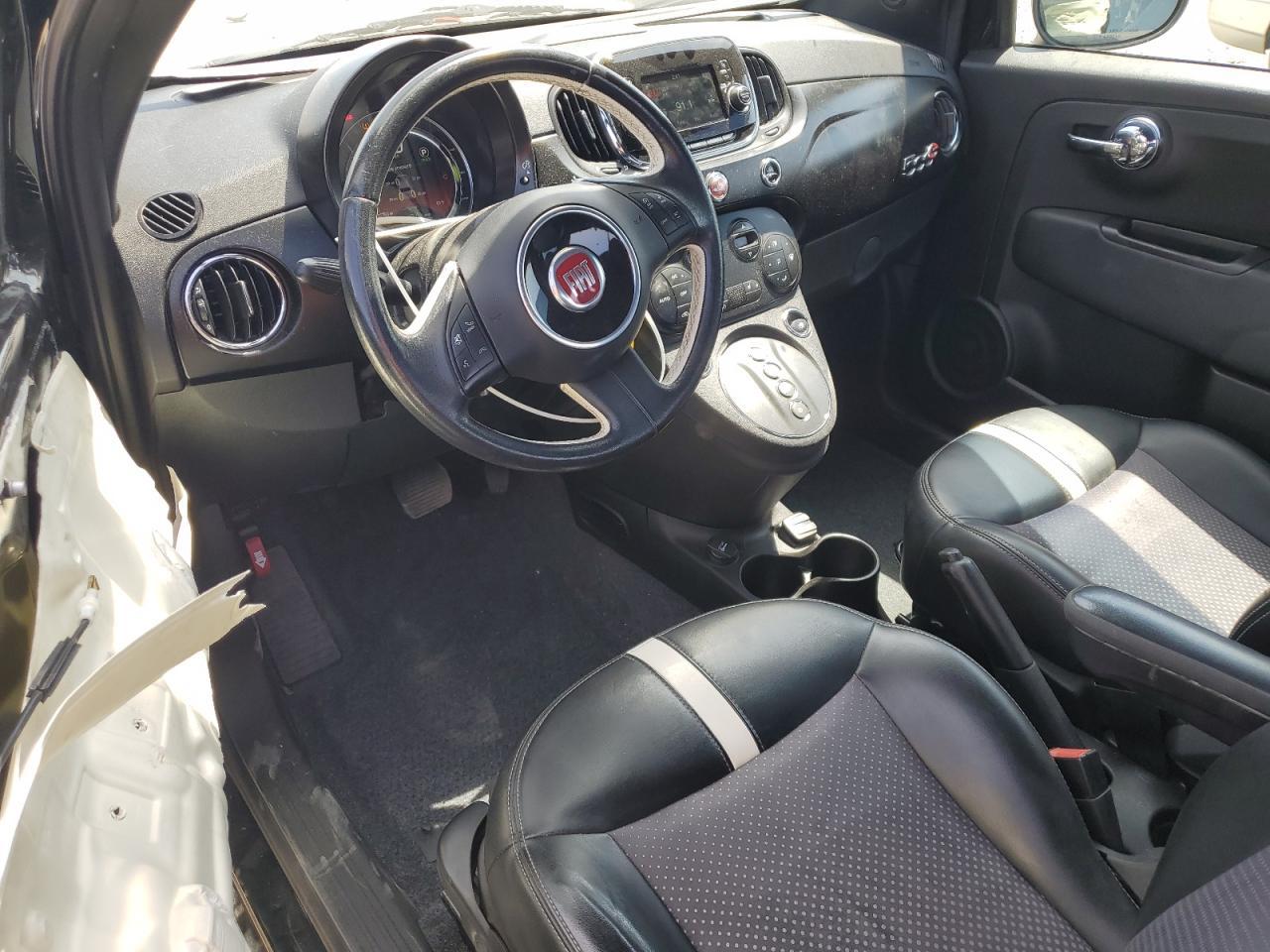 2017 Fiat 500 Electric Copart, lot number: 58864585, vin: 3C3CFFGE5HT524117. Thumbnail 8