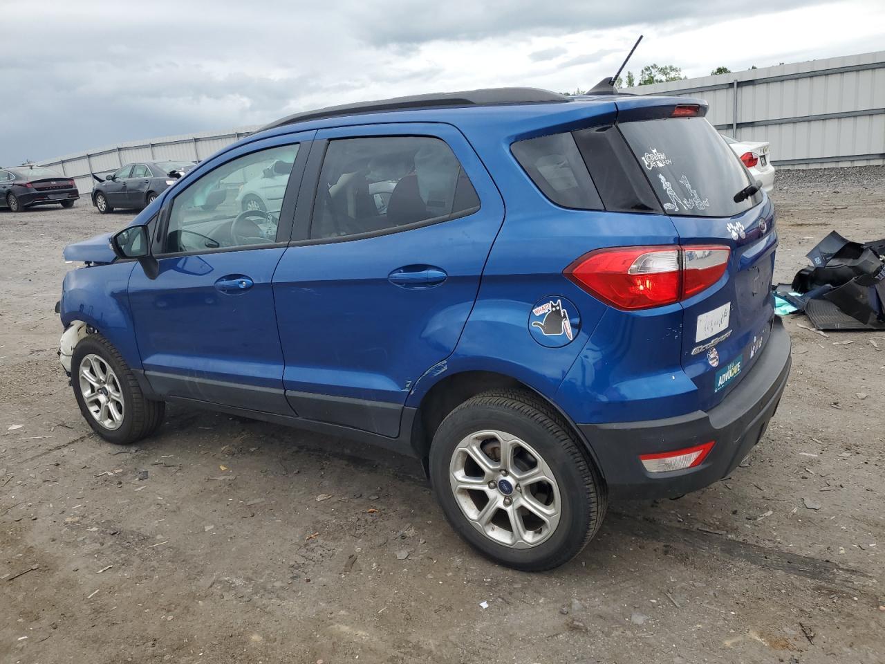 2018 Ford Ecosport Se Copart, lot number: 56580315, vin: MAJ6P1UL2JC248613. Thumbnail 2