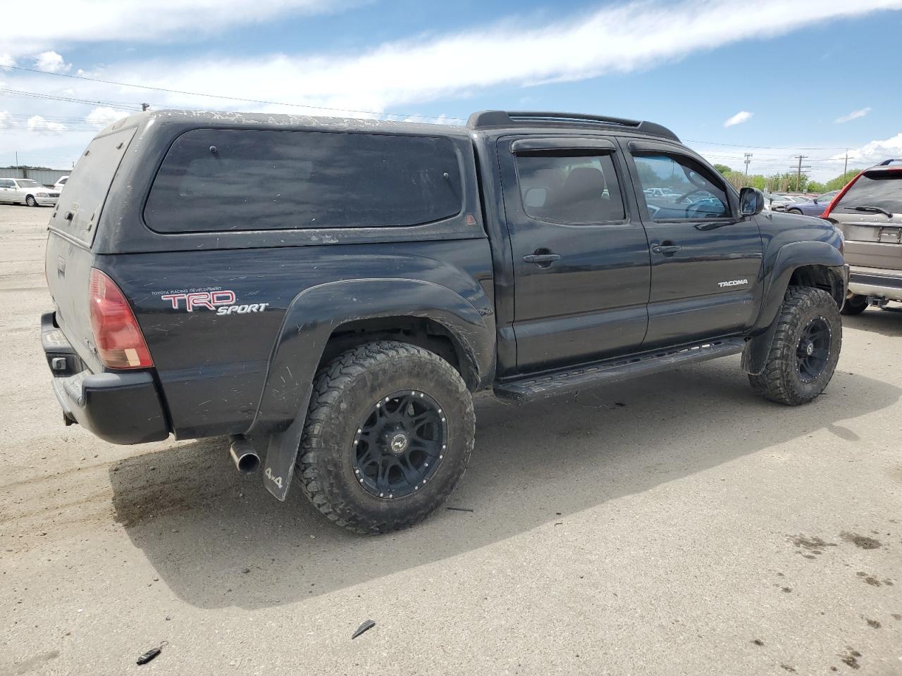 2005 Toyota Tacoma Double Cab Copart, lot number: 56408225, vin: 5TELU42NX5Z019597. Thumbnail 3