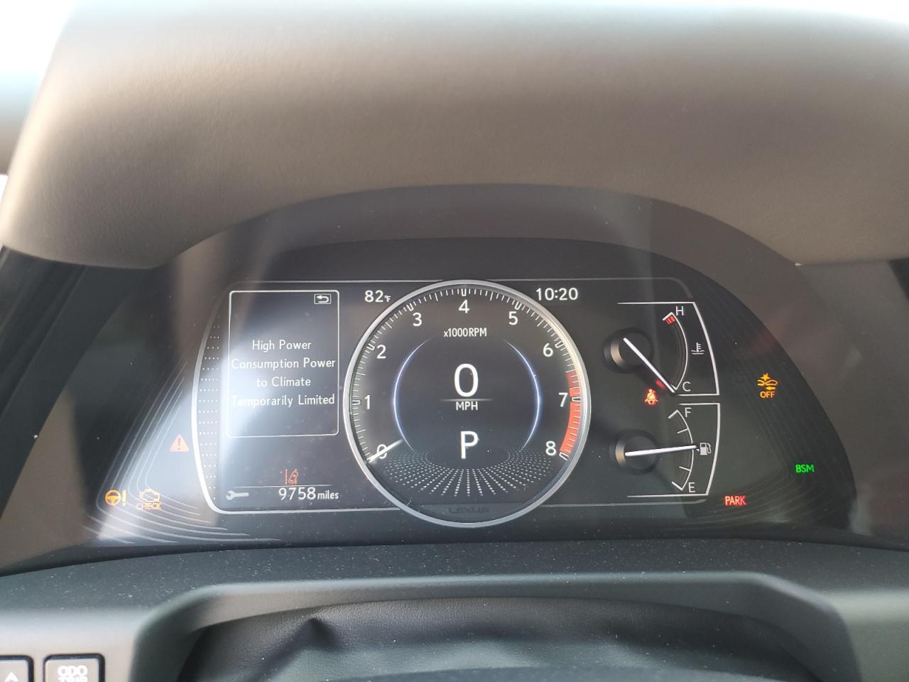 2024 Lexus Es 350 Base Copart, lot number: 55973695, vin: 58AEZ1B15RU183882. Thumbnail 9