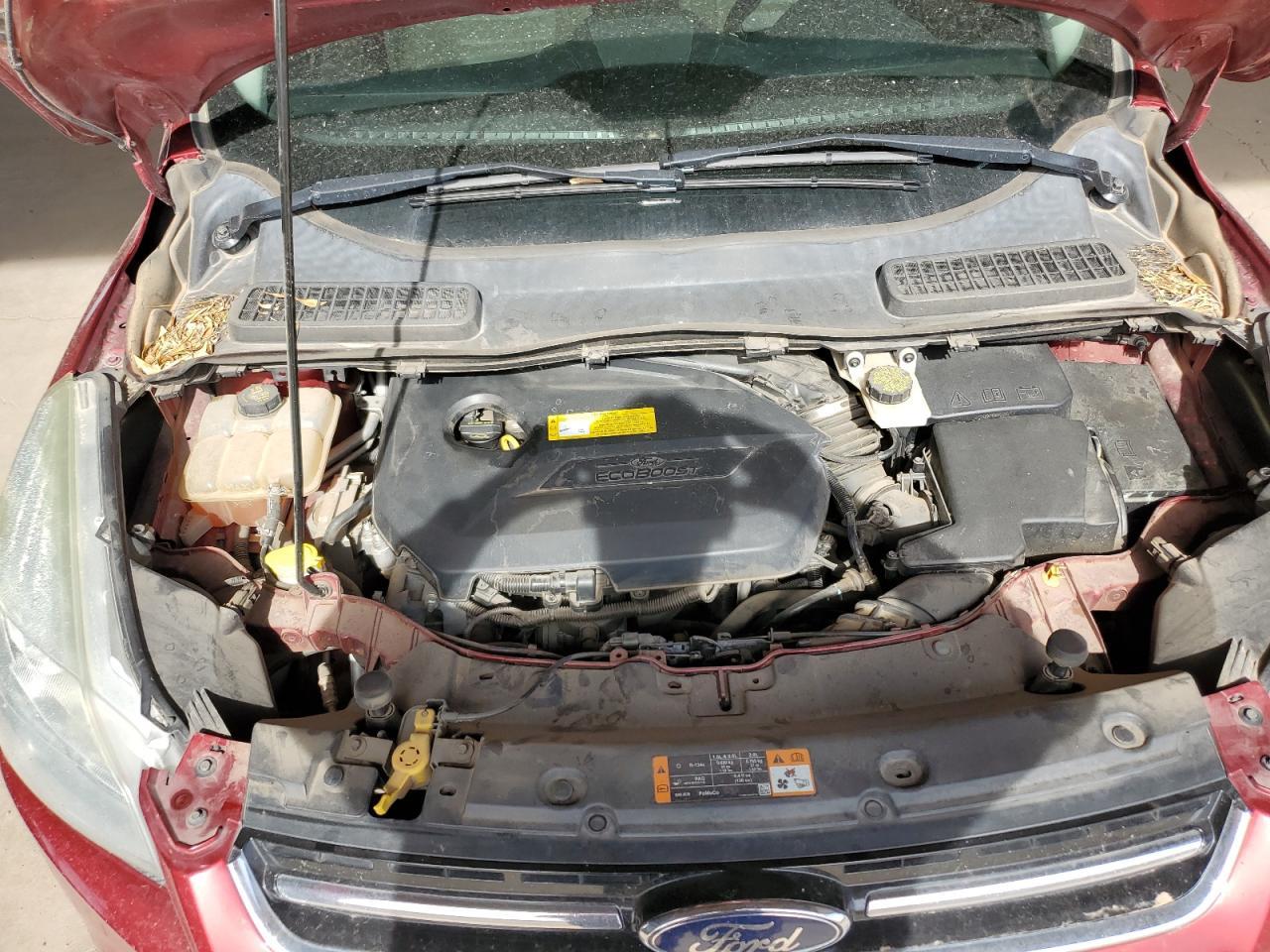 2016 Ford Escape Titanium Copart, lot number: 56745045, vin: 1FMCU0JX1GUB83372. Thumbnail 12