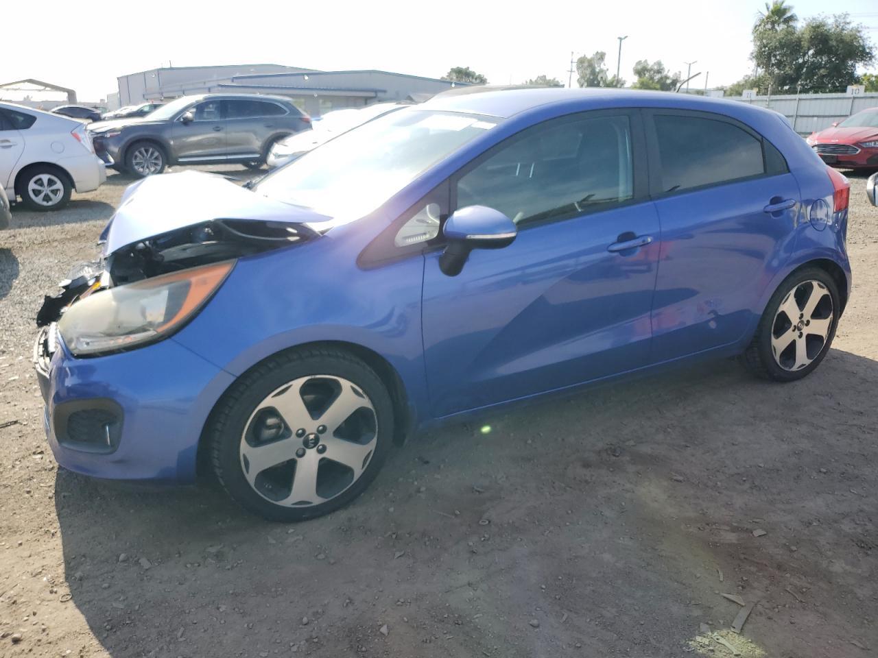 2013 Kia Rio Ex Copart, lot number: 58734095, vin: KNADN5A37D6159087. Thumbnail 1