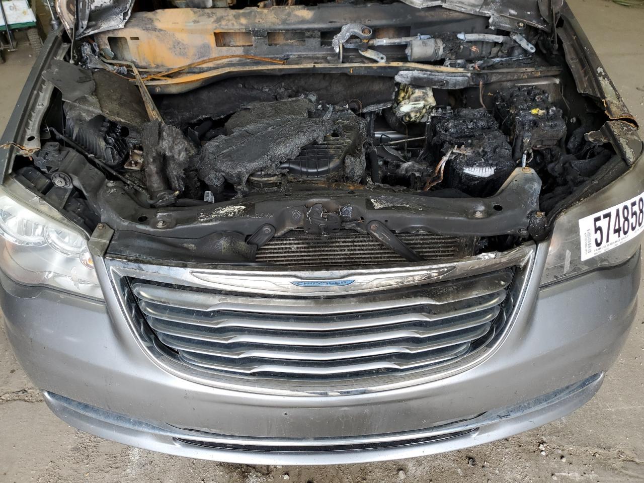 2013 Chrysler Town & Country Touring Copart, lot number: 57485865, vin: 2C4RC1BG9DR734288. Thumbnail 12