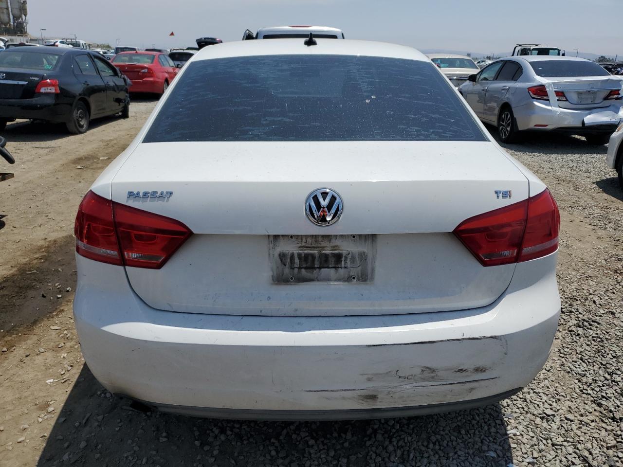 2014 Volkswagen Passat S Copart, lot number: 58668365, vin: 1VWAT7A39EC089115. Thumbnail 6