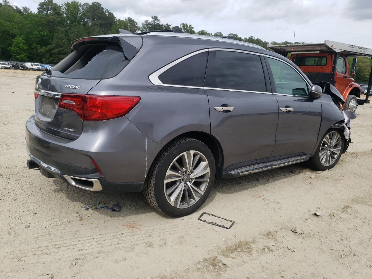 2018 Acura Mdx Technology Copart, lot number: 56413825, vin: 5J8YD4H59JL028430. Thumbnail 3