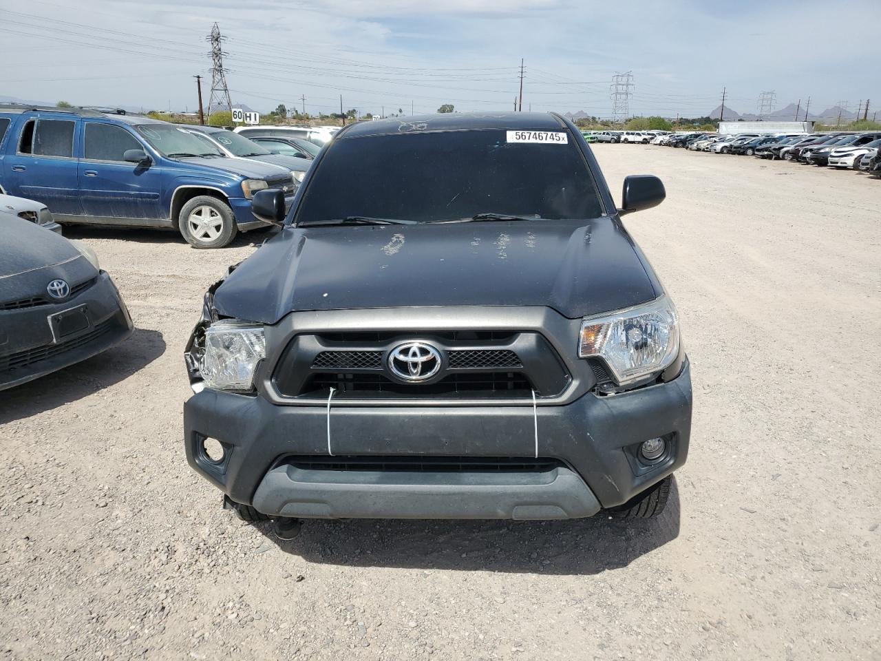 2013 Toyota Tacoma Copart, lot number: 56746745, vin: 5TFNX4CN4DX019969. Thumbnail 5