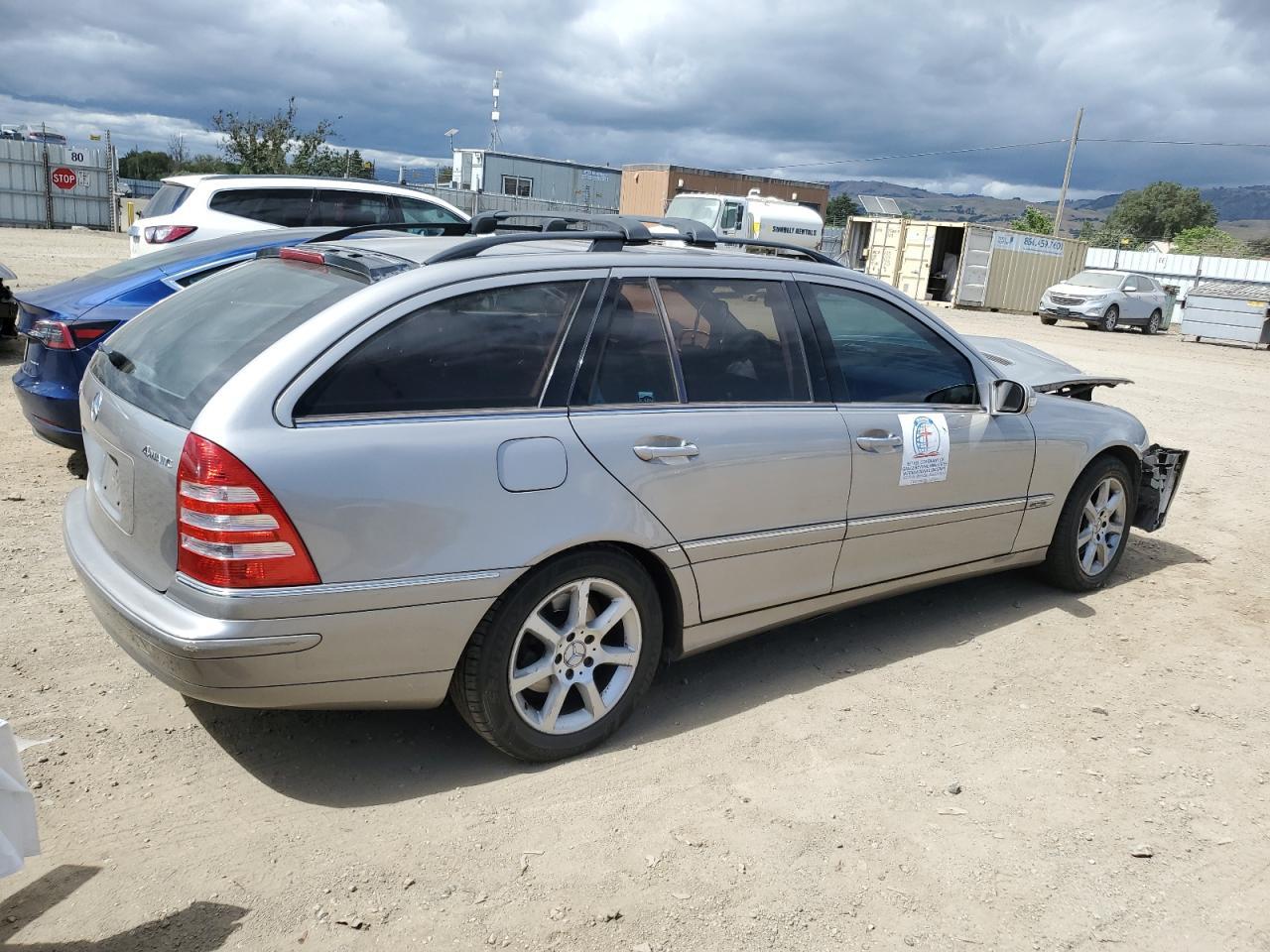 2005 Mercedes-Benz C 240 Sportwagon 4Matic Copart, lot number: 56906775, vin: WDBRH81J75F608705. Thumbnail 3