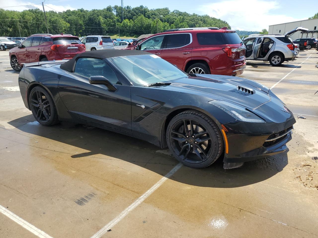 2019 Chevrolet Corvette Stingray Z51 2Lt Copart, lot number: 59190185, vin: 1G1YK3D79K5115751. Thumbnail 4