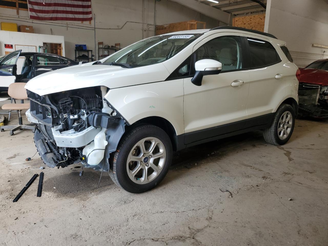 2020 Ford Ecosport Se Copart, lot number: 59303155, vin: MAJ6S3GL4LC345143. Thumbnail 1