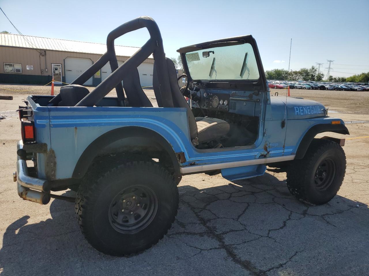 1986 Jeep Jeep Cj7 Copart, lot number: 57076175, vin: 1JCCM87E1GT069711. Thumbnail 3
