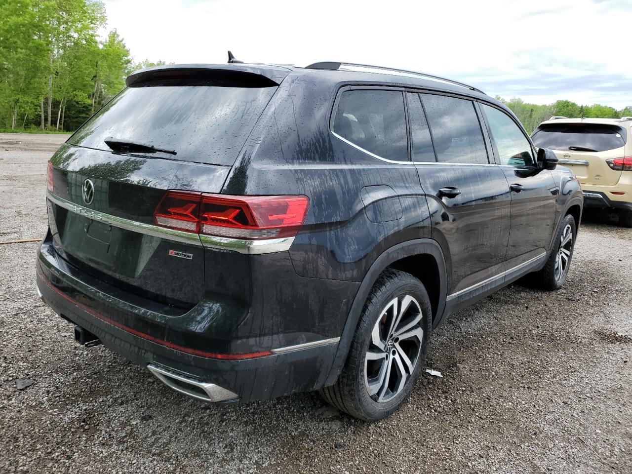 2022 Volkswagen Atlas Sel Copart, lot number: 59001225, vin: 1V2BR2CA5NC562317. Thumbnail 3