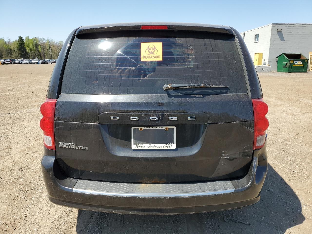 2014 Dodge Grand Caravan Se Copart, lot number: 56532535, vin: 2C4RDGBG7ER415716. Thumbnail 6
