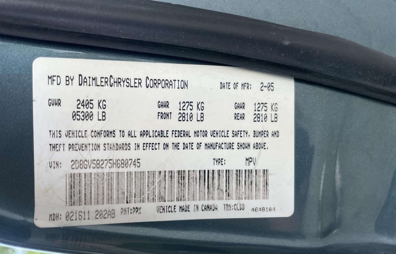 2005 Dodge Magnum R/T Copart, lot number: 58627835, vin: 2D8GV58275H680745. Thumbnail 10