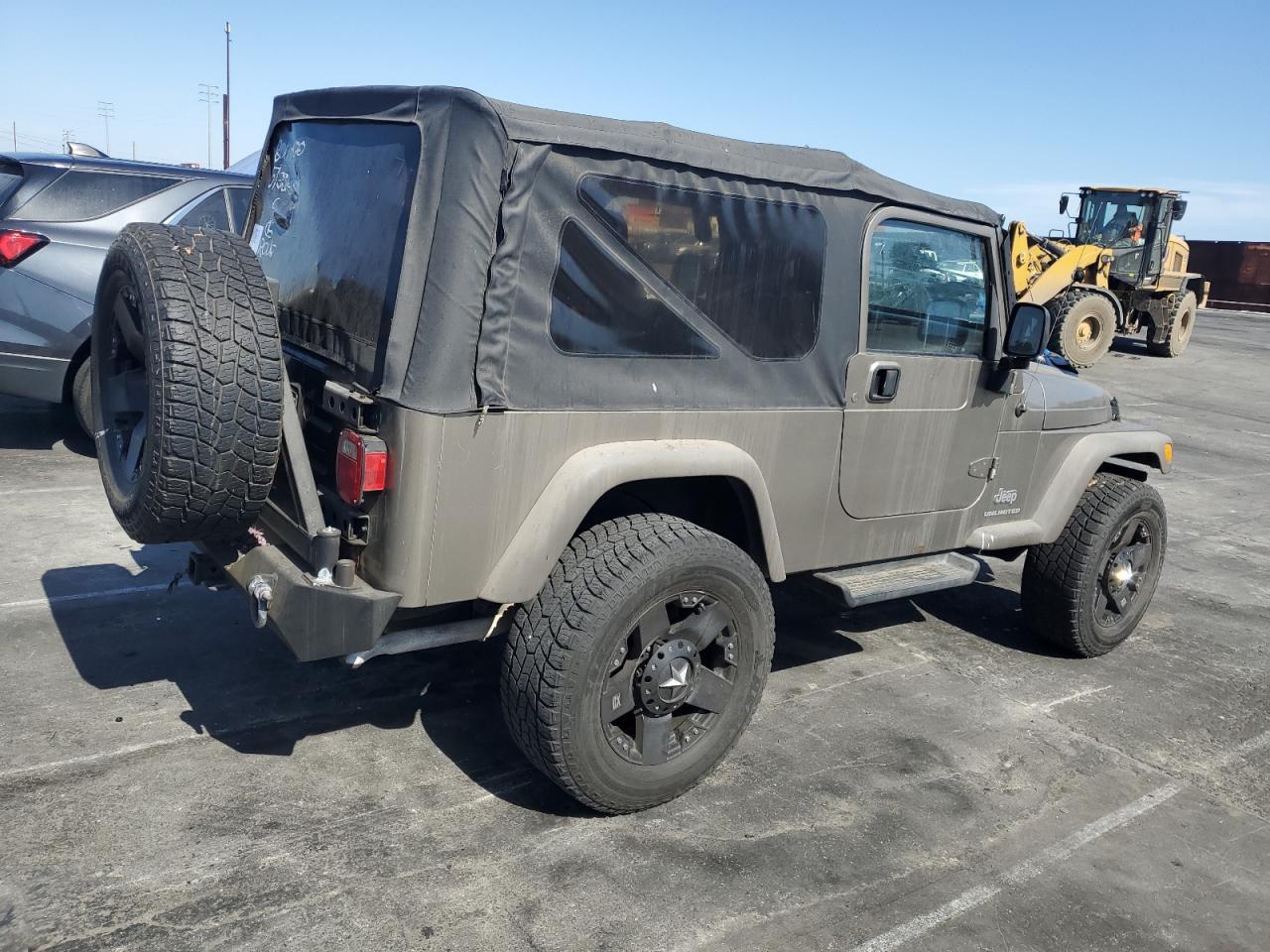 2005 Jeep Wrangler / Tj Unlimited Copart, lot number: 59231835, vin: 1J4FA44S05P328442. Thumbnail 3