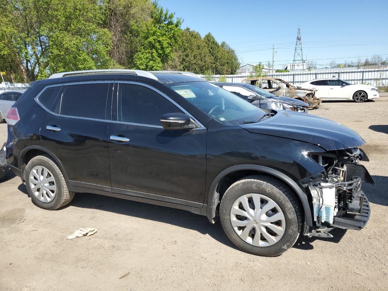 2014 Nissan Rogue S Copart, lot number: 55275565, vin: 5N1AT2MVXEC847820. Thumbnail 4