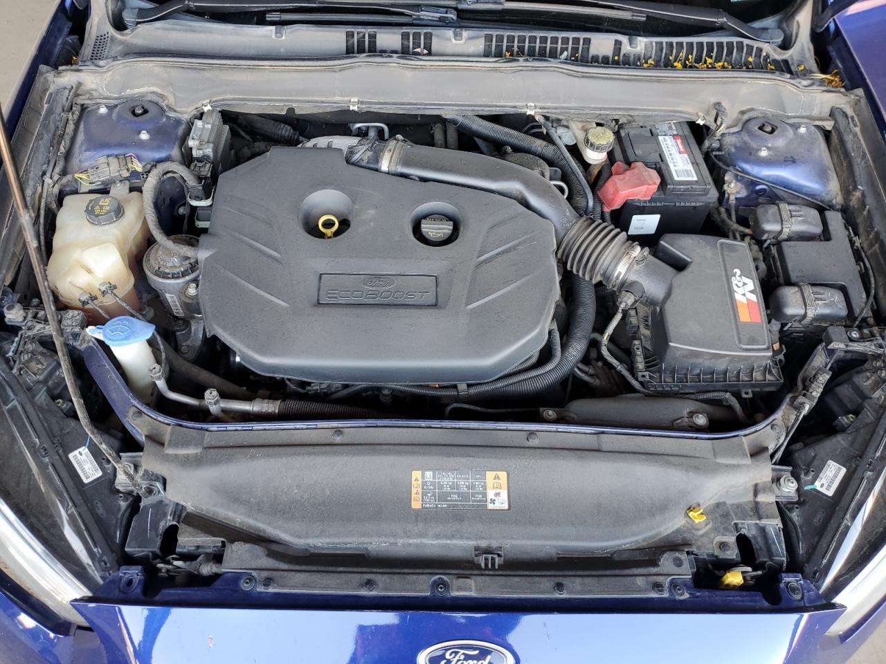 2014 Ford Fusion Titanium Copart, lot number: 56607895, vin: 3FA6P0K90ER129595. Thumbnail 11