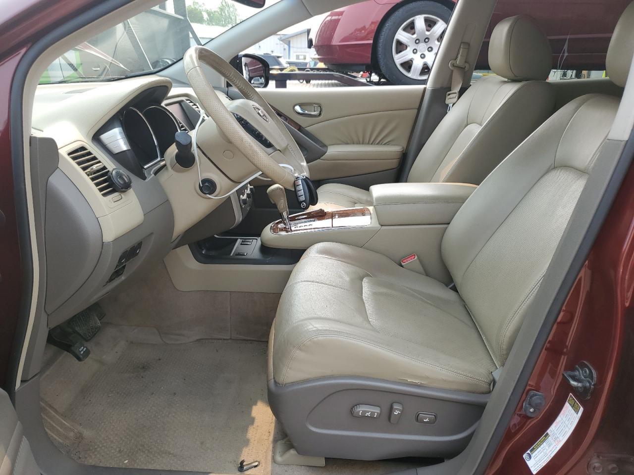 2009 Nissan Murano S Copart, lot number: 59033575, vin: JN8AZ18W29W140333. Thumbnail 7