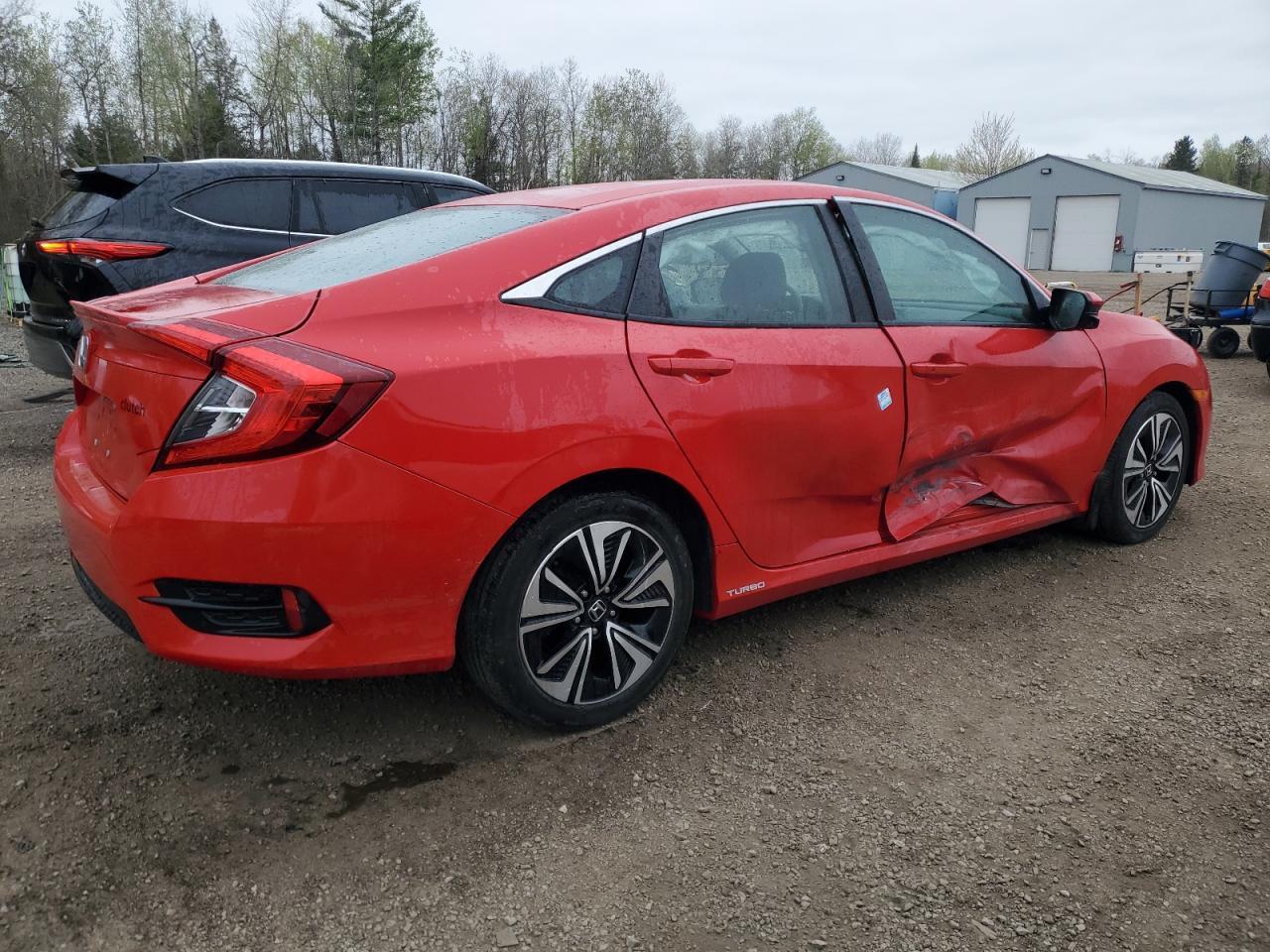 2017 Honda Civic Ex Copart, lot number: 55946225, vin: 2HGFC1F46HH107578. Thumbnail 3