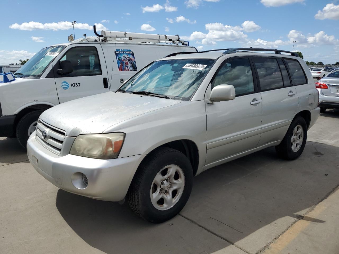 2005 Toyota Highlander Copart, lot number: 56938965, vin: JTEGD21A750128518. Thumbnail 1