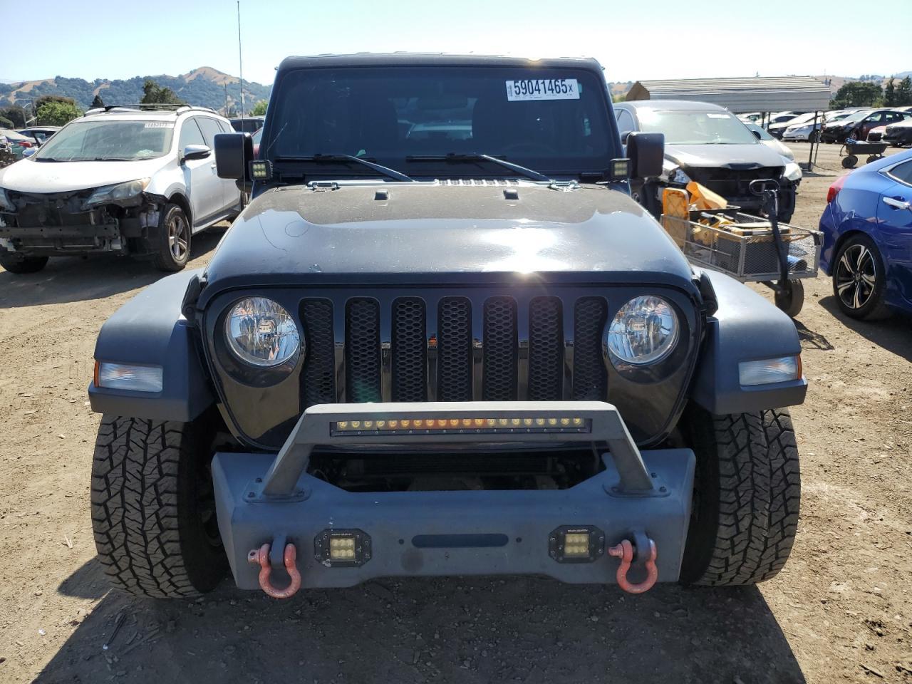2018 Jeep Wrangler Unlimited Sport Copart, lot number: 59041465, vin: 1C4HJXDG6JW145865. Thumbnail 5