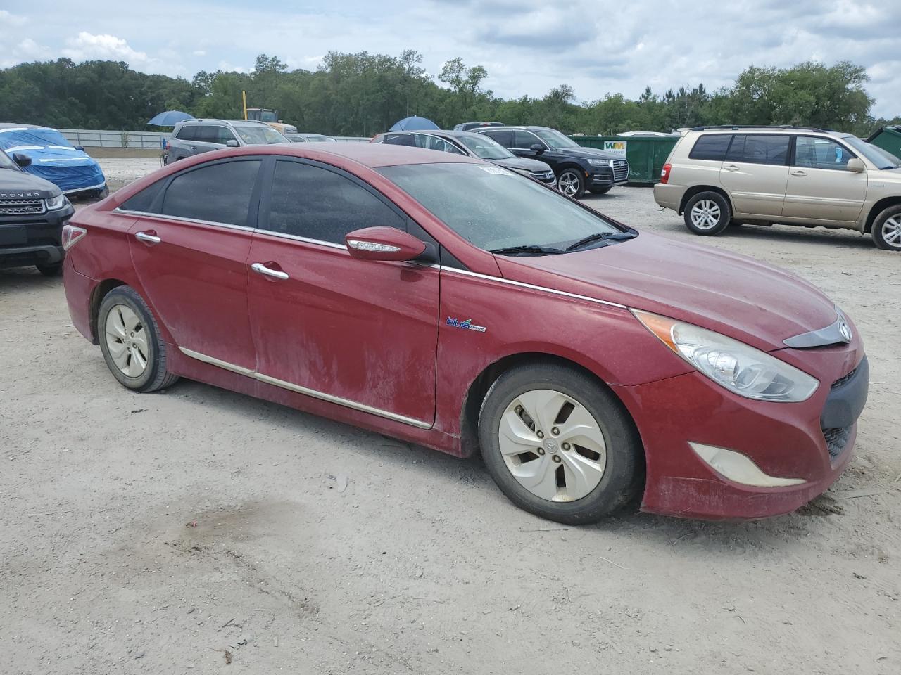 2013 Hyundai Sonata Hybrid Copart, lot number: 56561605, vin: KMHEC4A48DA099359. Thumbnail 4