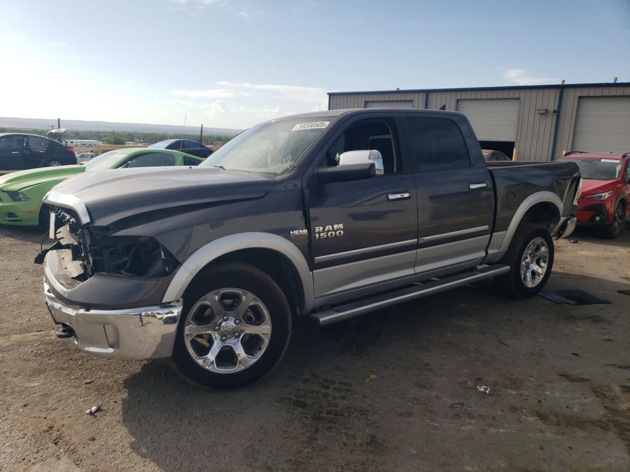 2017 Ram 1500 Laramie Copart, lot number: 59206505, vin: 1C6RR7NTXHS734614. Thumbnail 1