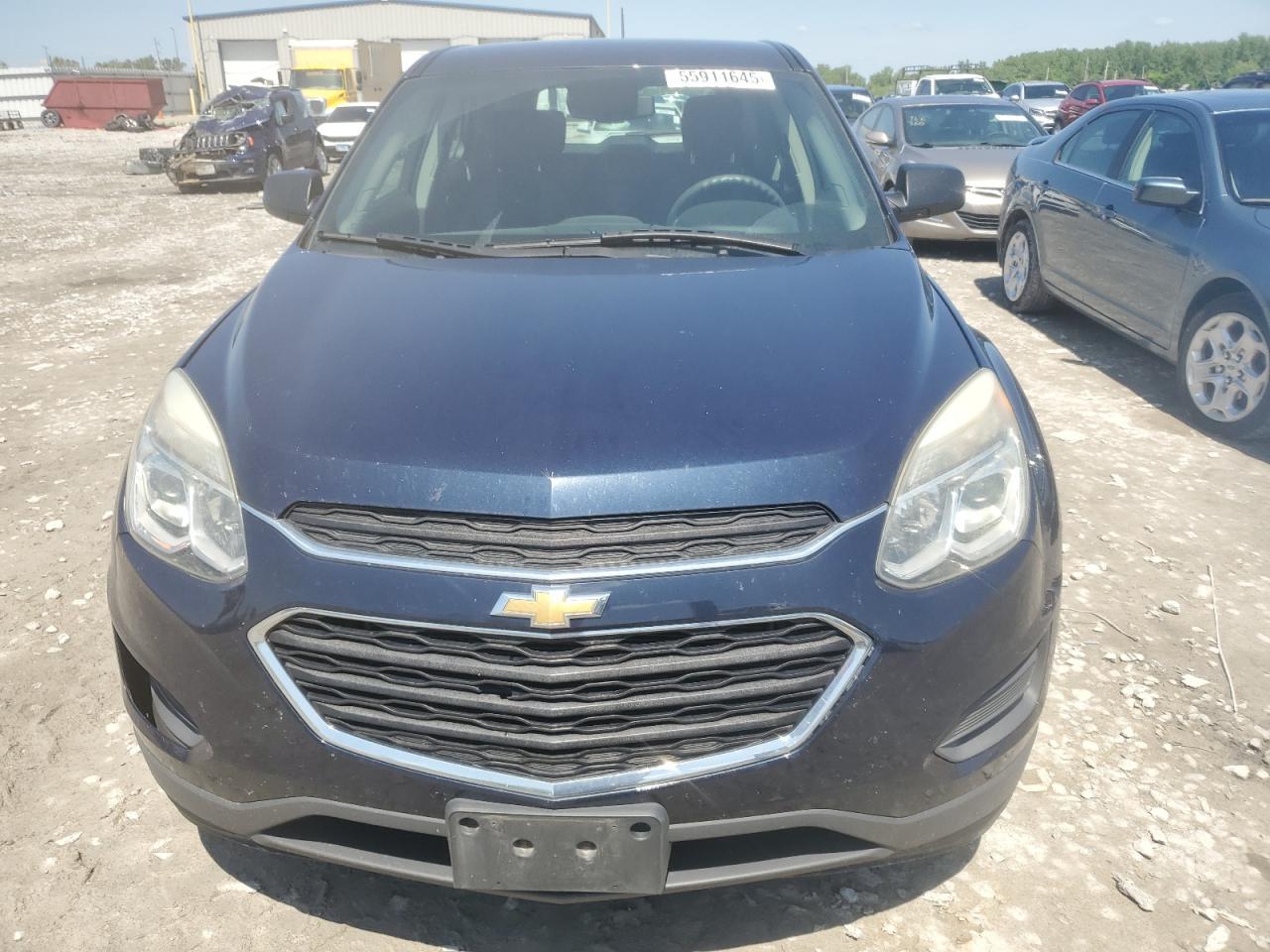 2017 Chevrolet Equinox Ls Copart, lot number: 55911645, vin: 2GNALBEKXH1569477. Thumbnail 5