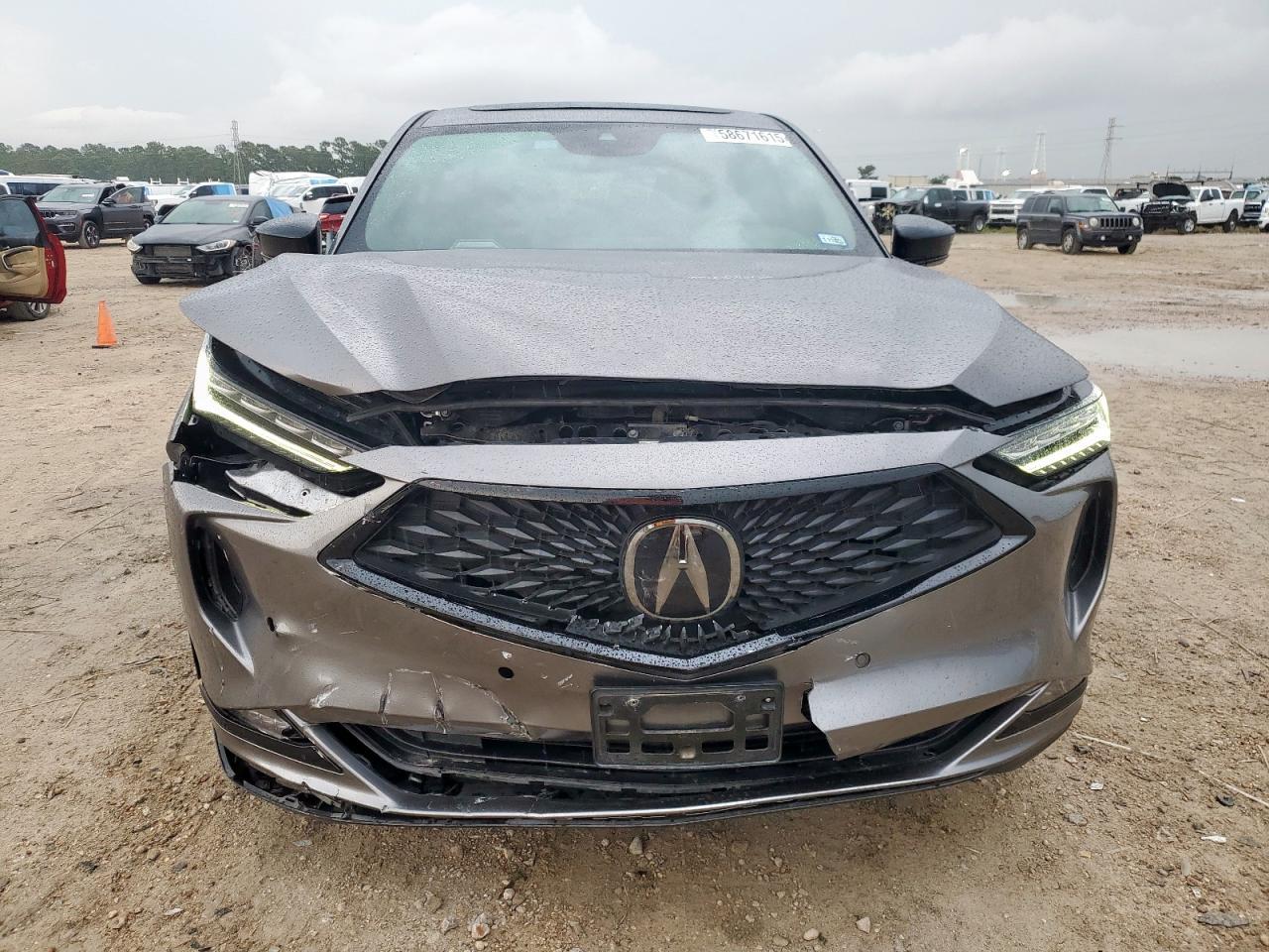 2022 Acura Mdx A-Spec Copart, lot number: 58671615, vin: 5J8YE1H01NL029657. Thumbnail 5