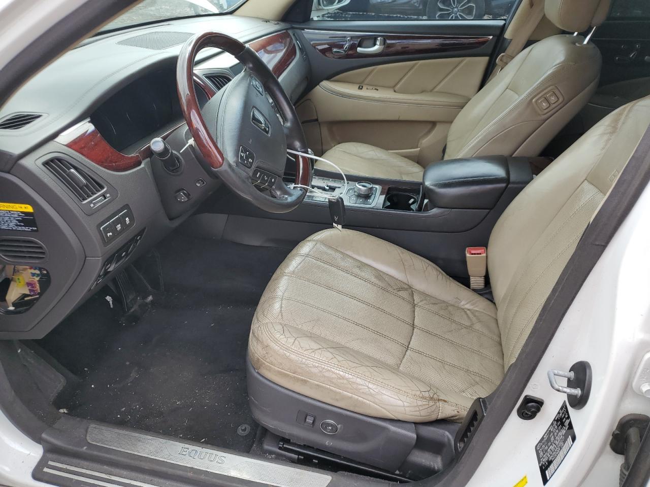 2012 Hyundai Equus Signature Copart, lot number: 57932755, vin: KMHGH4JH5CU052123. Thumbnail 7