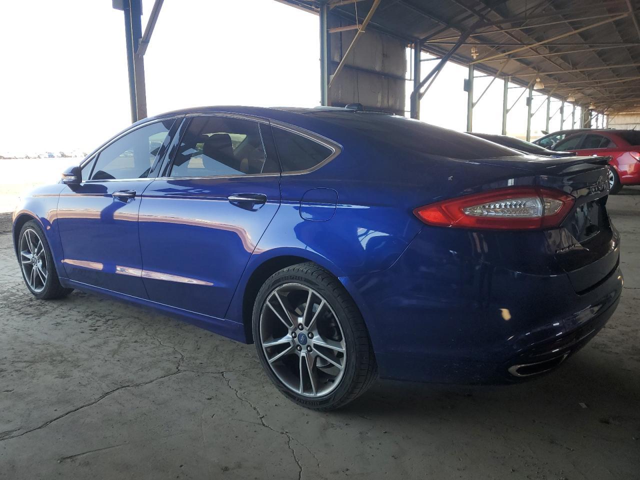 2014 Ford Fusion Titanium Copart, lot number: 56607895, vin: 3FA6P0K90ER129595. Thumbnail 2