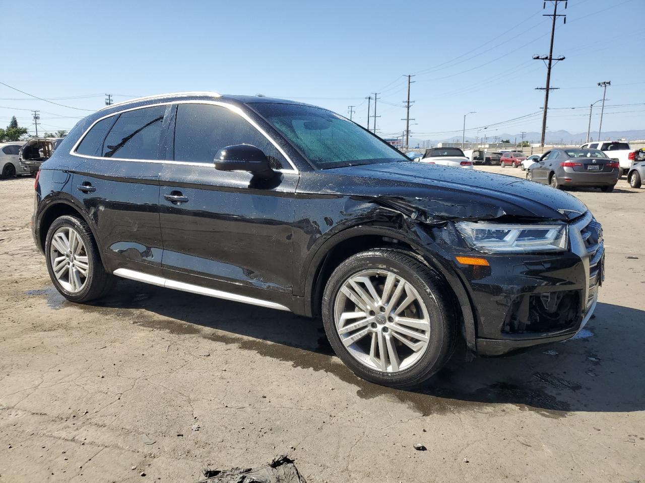 2018 Audi Q5 Premium Plus Copart, lot number: 59231495, vin: WA1BNAFY4J2082442. Thumbnail 4