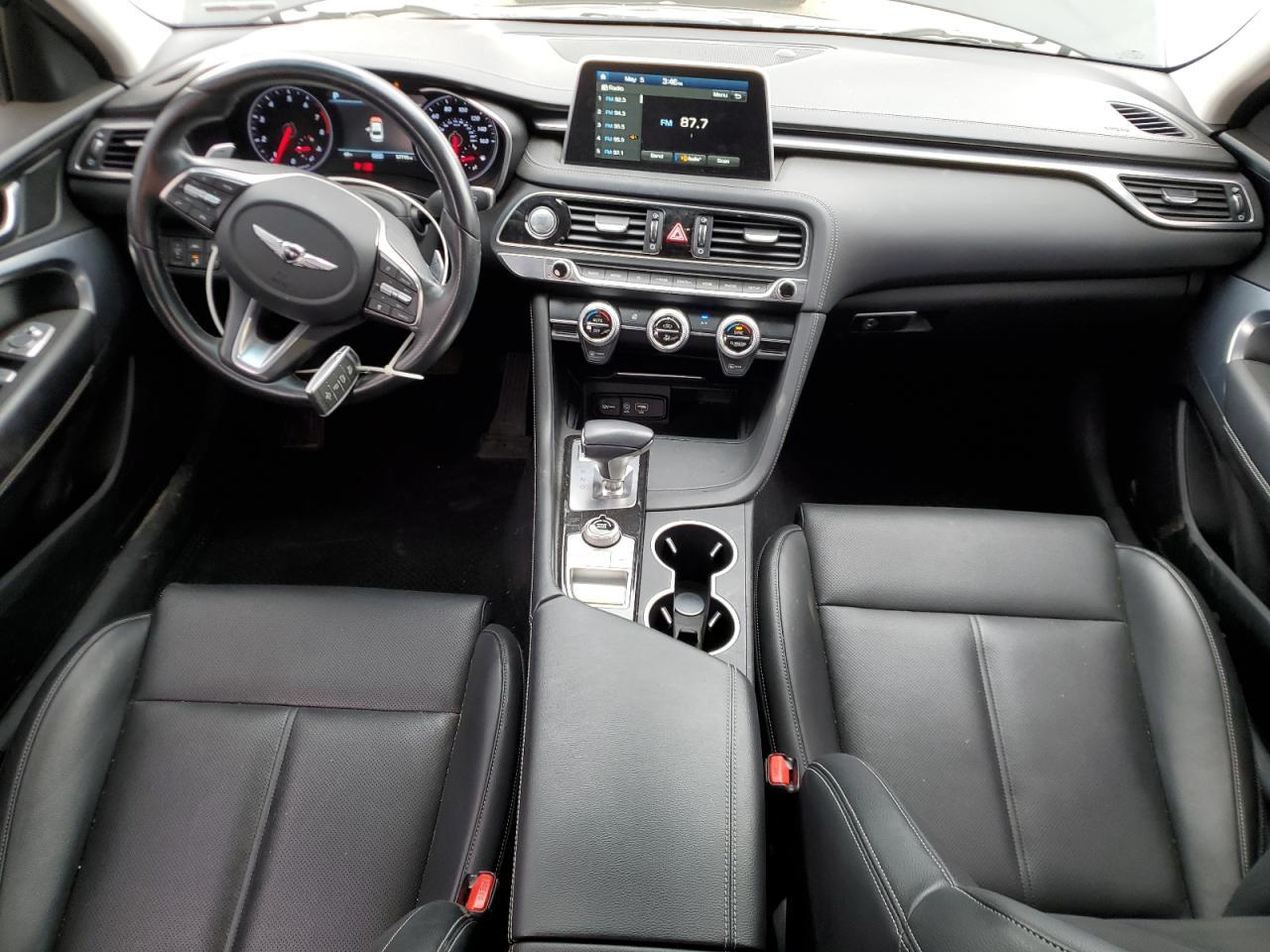 2019 Genesis G70 Advanced Copart, lot number: 55475555, vin: KMTG64LA4KU019687. Thumbnail 8