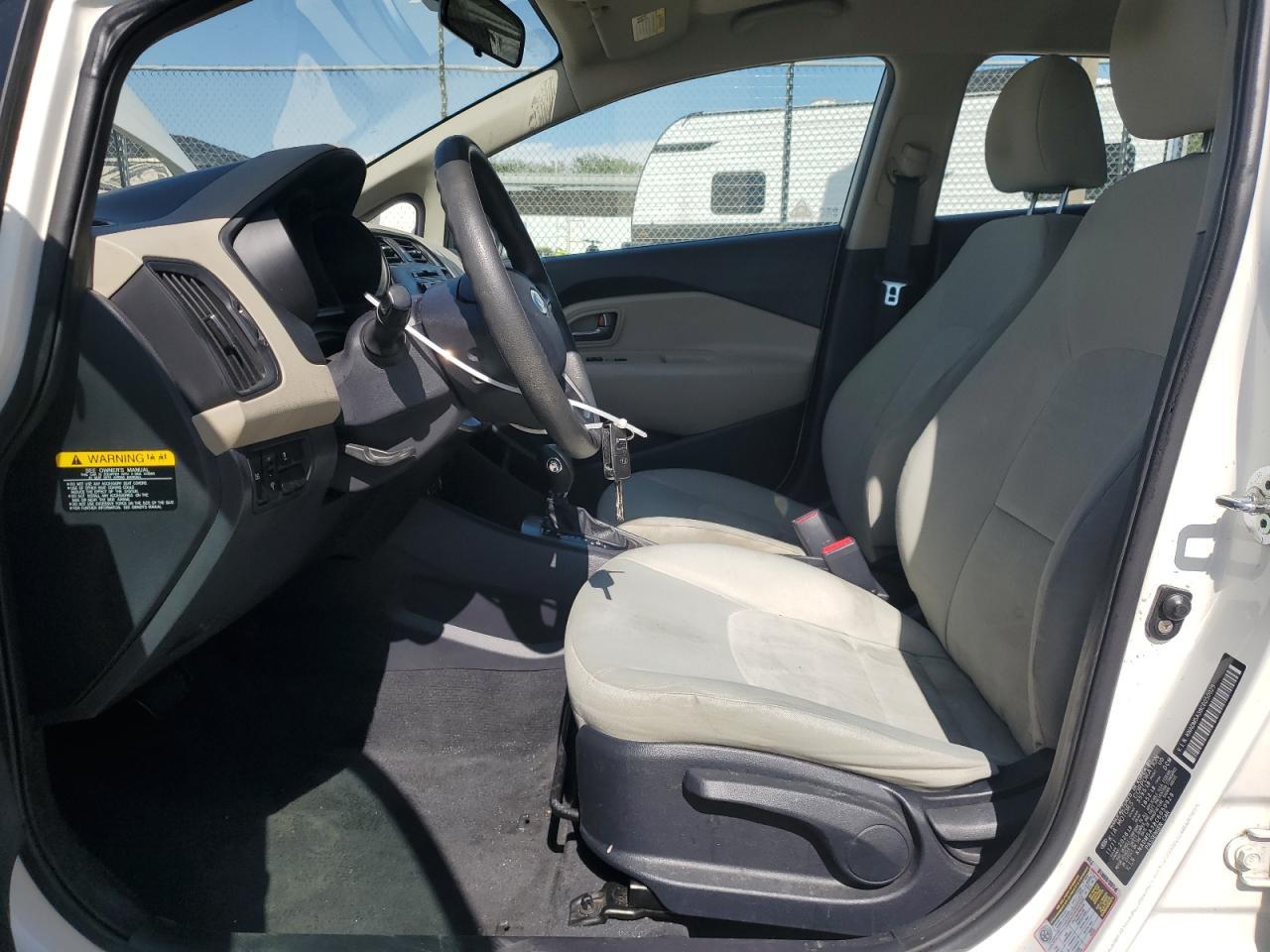 2012 Kia Rio Lx Copart, lot number: 58444315, vin: KNADM5A38C6050929. Thumbnail 7