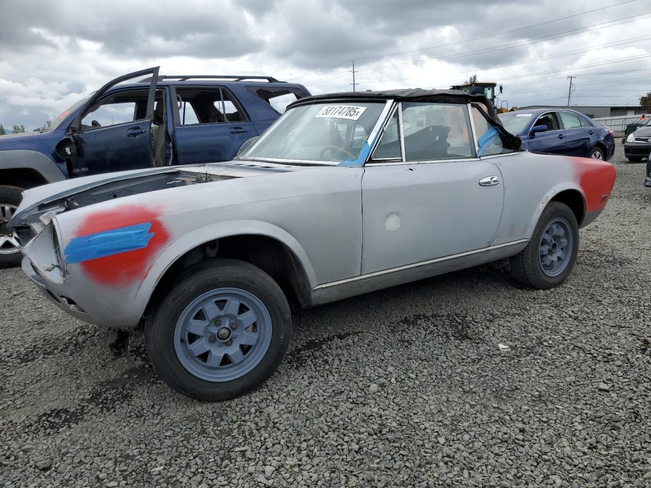 1979 Fiat Spider Copart, lot number: 58174785, vin: 124CS20143220. Thumbnail 1