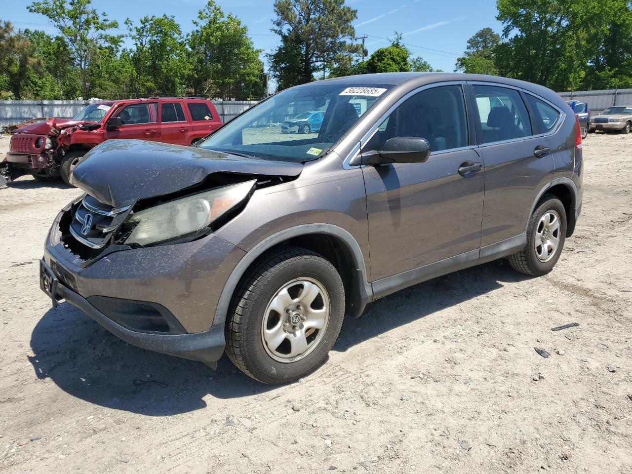 2013 Honda Cr-V Lx Copart, lot number: 56228685, vin: 3CZRM3H37DG709306. Thumbnail 1