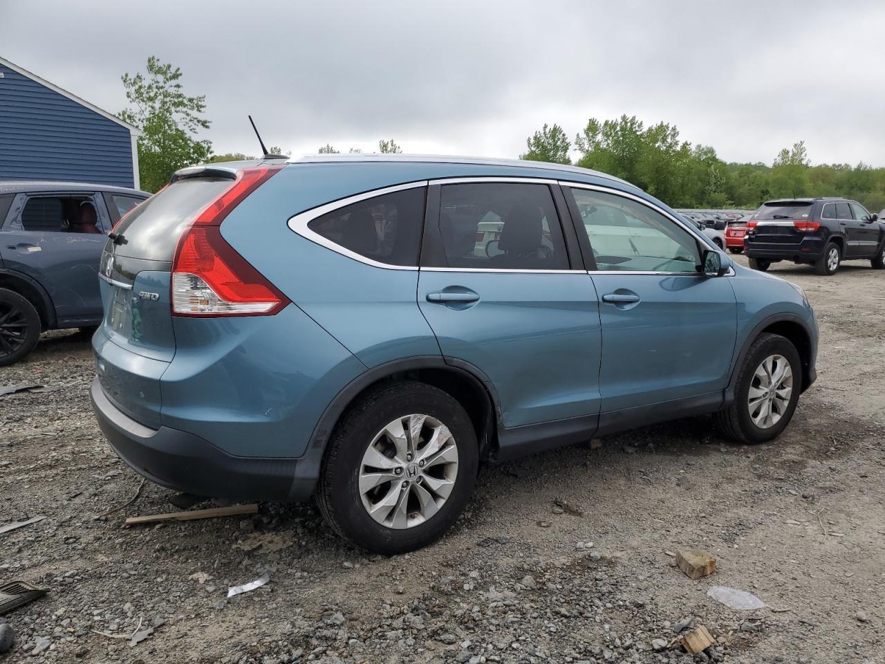 2013 Honda Cr-V Exl Copart, lot number: 55966705, vin: 5J6RM4H71DL021040. Thumbnail 3