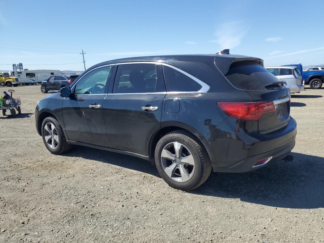 2014 Acura Mdx Copart, lot number: 56412005, vin: 5FRYD4H22EB033626. Thumbnail 2