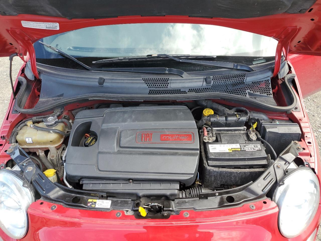 2014 Fiat 500 Sport Copart, lot number: 59298925, vin: 3C3CFFBR4ET208651. Thumbnail 12