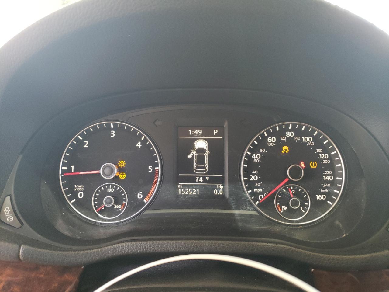 2013 Volkswagen Passat Sel Copart, lot number: 56623895, vin: 1VWCN7A34DC041099. Thumbnail 9