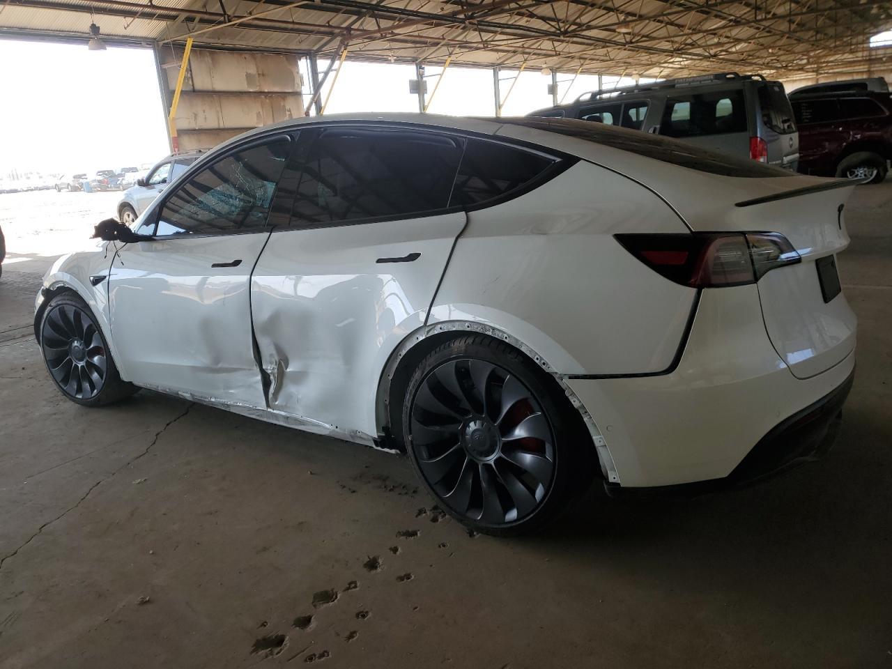 2021 Tesla Model Y Copart, lot number: 55406245, vin: 5YJYGDEF1MF244573. Thumbnail 2