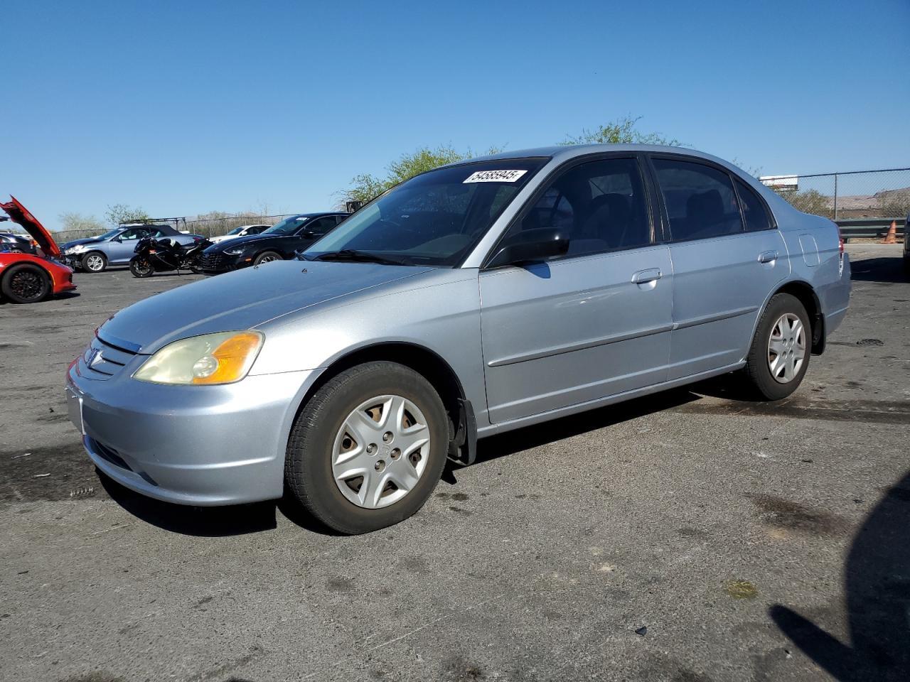 2003 Honda Civic Lx Copart, lot number: 54585945, vin: 2HGES16583H570113. Thumbnail 1