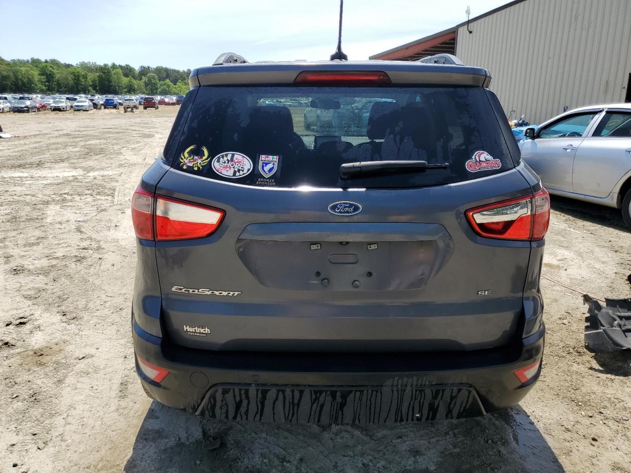 2021 Ford Ecosport Se Copart, lot number: 55814955, vin: MAJ3S2GE5MC441086. Thumbnail 6