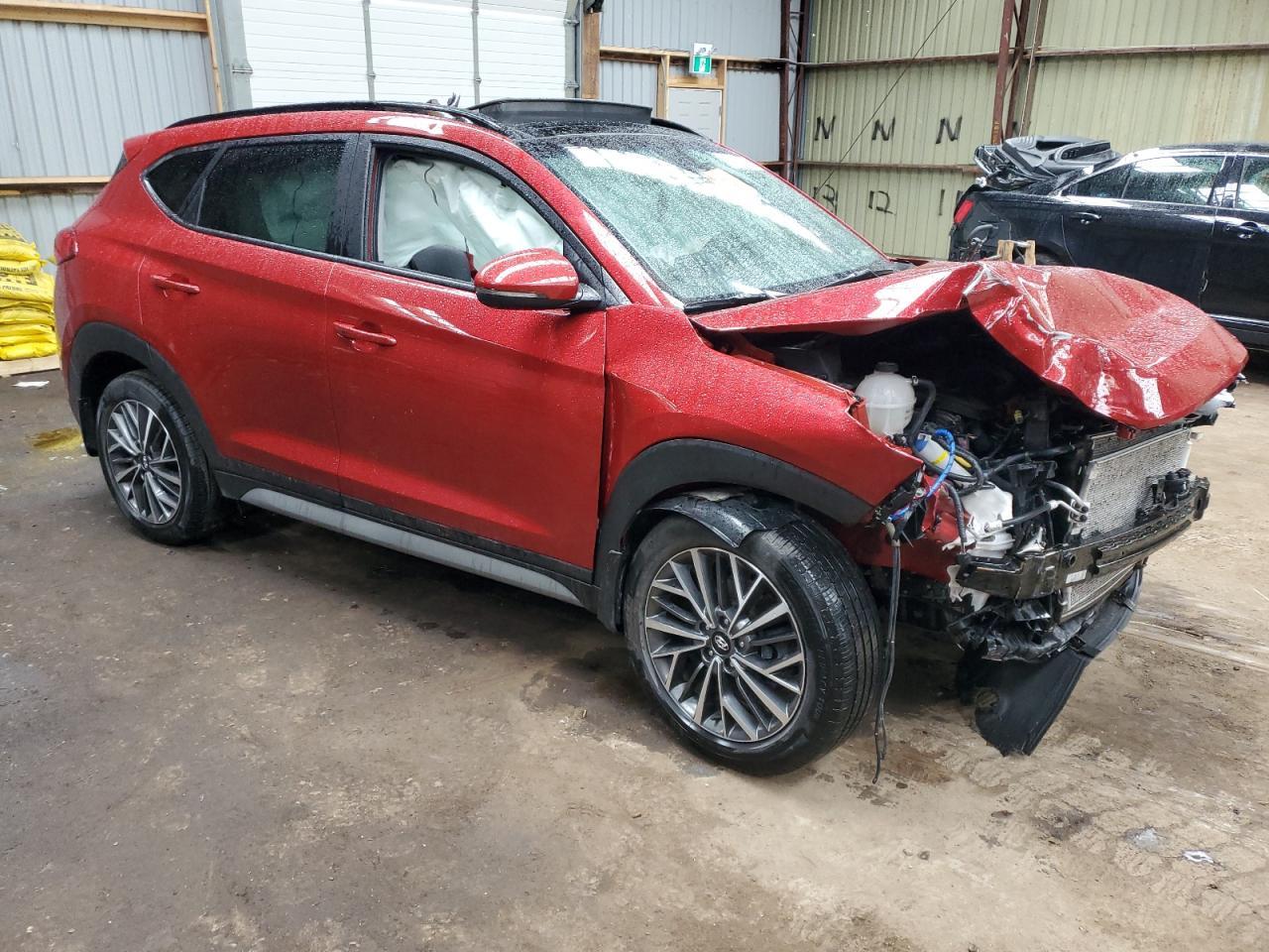 2021 Hyundai Tucson Limited Copart, lot number: 58247615, vin: KM8J3CAL8MU403787. Thumbnail 4