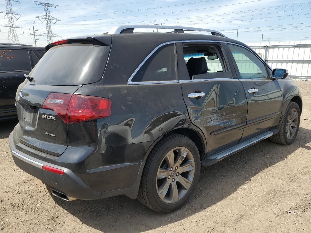 2010 Acura Mdx Advance Copart, lot number: 56345155, vin: 2HNYD2H56AH506829. Thumbnail 3