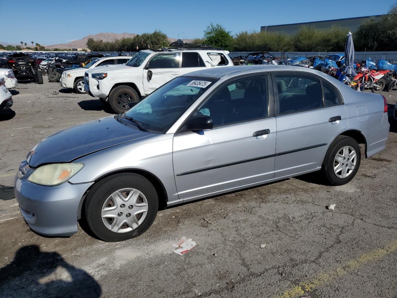 2004 Honda Civic Dx Vp Copart, lot number: 56435475, vin: 2HGES16394H619190. Thumbnail 1