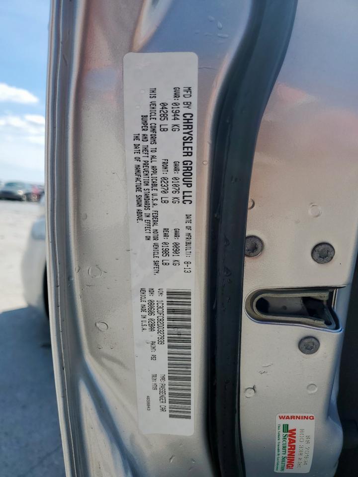 2013 Dodge Dart Limited Copart, lot number: 58427185, vin: 1C3CDFCB2DD327939. Thumbnail 12