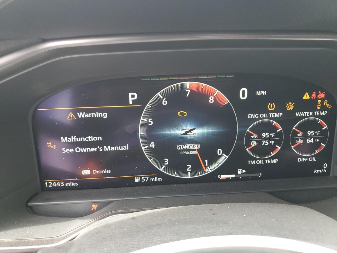 2023 Nissan Z Performance Copart, lot number: 58751065, vin: JN1BZ4BH9PM311330. Thumbnail 9