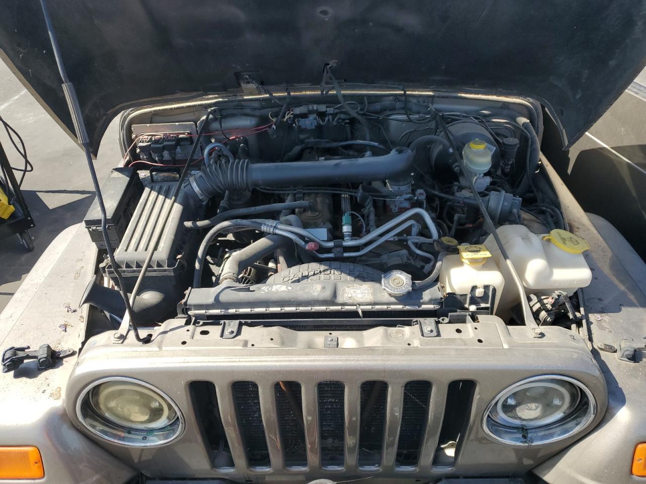 2005 Jeep Wrangler / Tj Unlimited Copart, lot number: 59231835, vin: 1J4FA44S05P328442. Thumbnail 11