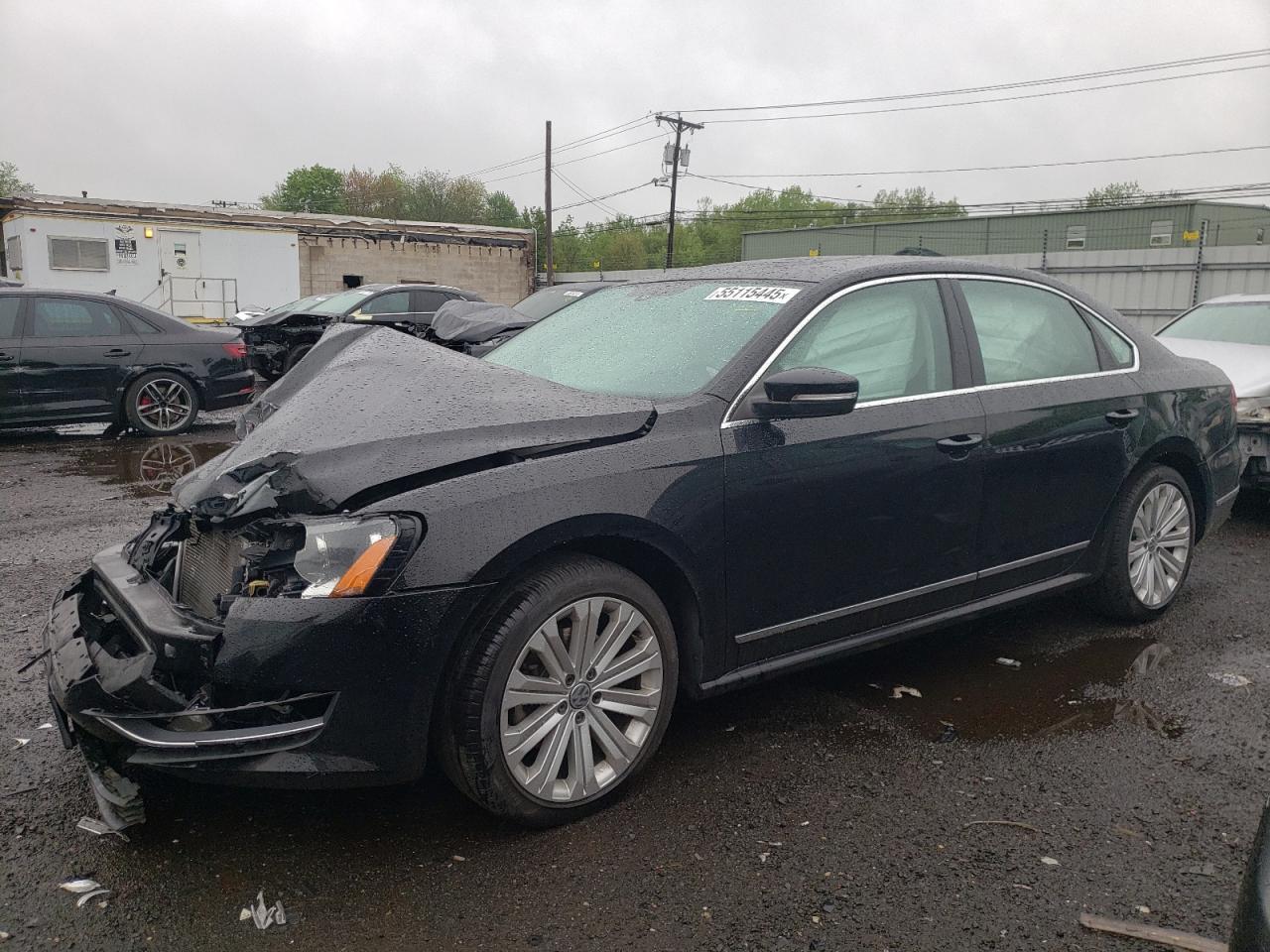 2014 Volkswagen Passat Sel Copart, lot number: 55115445, vin: 1VWCN7A39EC077212. Thumbnail 1