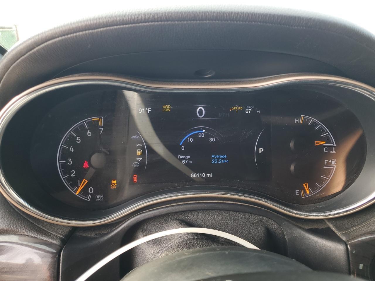 2017 Jeep Grand Cherokee Overland Copart, lot number: 58097365, vin: 1C4RJFCG6HC738105. Thumbnail 9